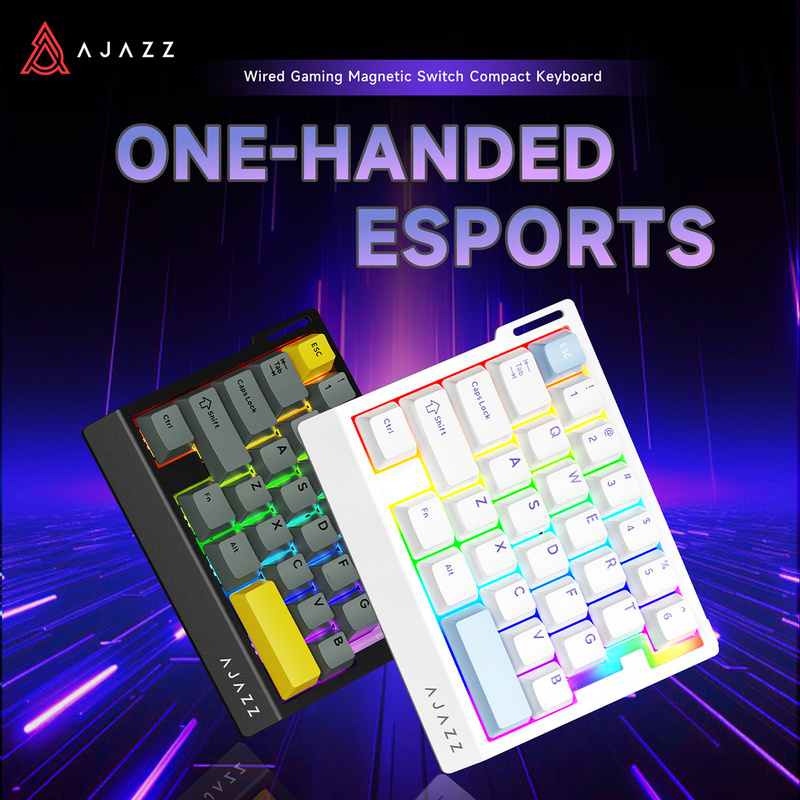 Esports Gaming Uk - Ajazz Ak029 Magnetic Axis Mechanical Keyboard