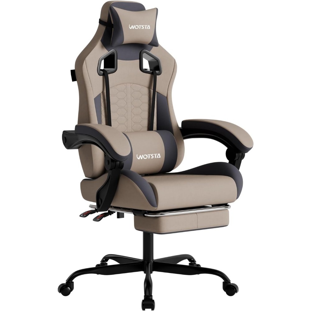 Gaming & Esports District - Ergonomic Gaming Chair with Massage, Footrest