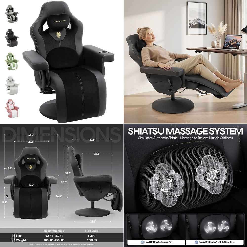 Gaming & Esports District - M6 Gaming Chair with Climate Control