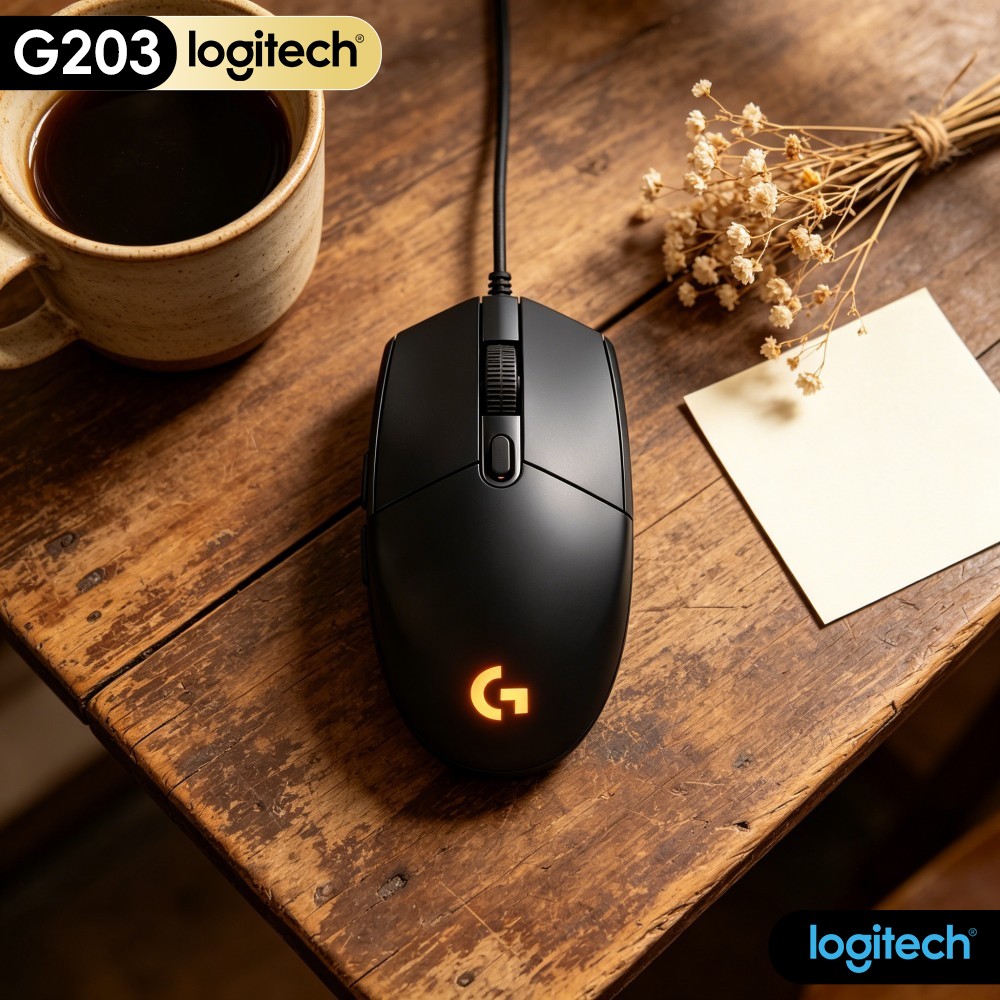 Logitech G203 Wired Gaming Mou - Logitech Mouse G203 评论和价格