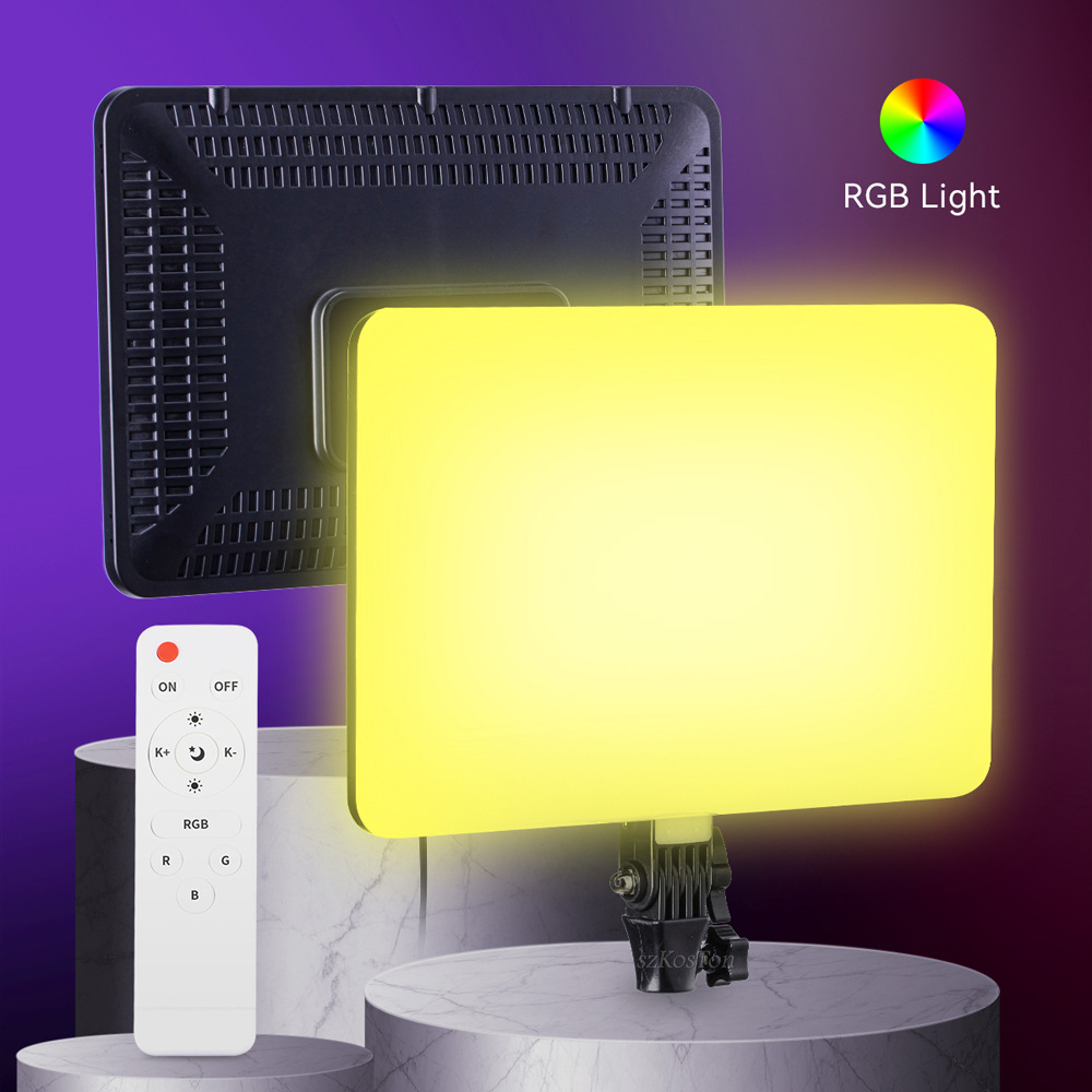 RGB 14'' LED Video Light Remot - Webcam Ring Light 评论和价格