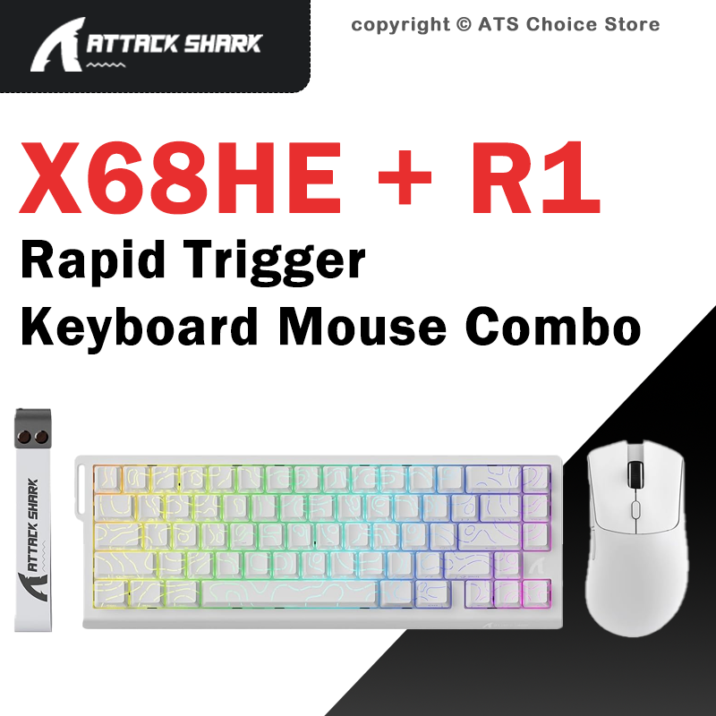ATTACK SHARK X68 HE Magnetic K - Esports Gaming Uk 评论和价格