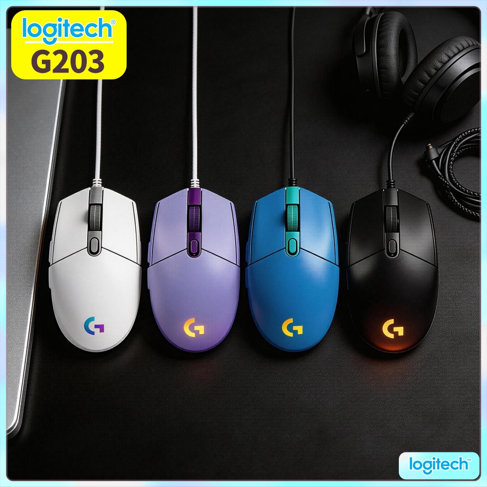 Logitech G203 Wired Gaming Mou - Logitech Mouse G203 评论和价格