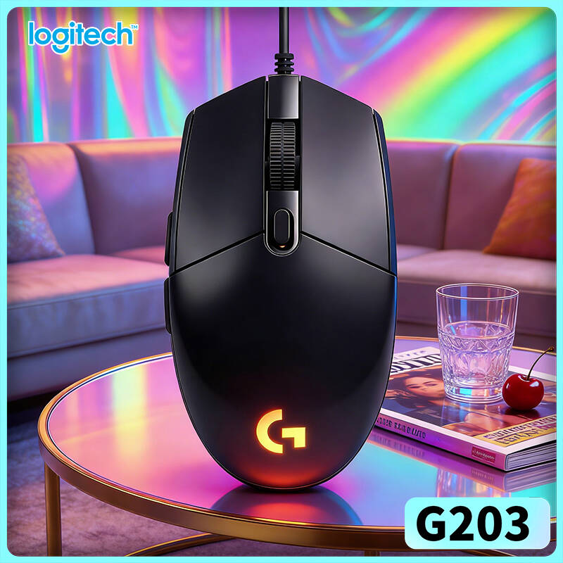 Logitech G203 LIGHTSYNC Gaming - Logitech Mouse G203 评论和价格