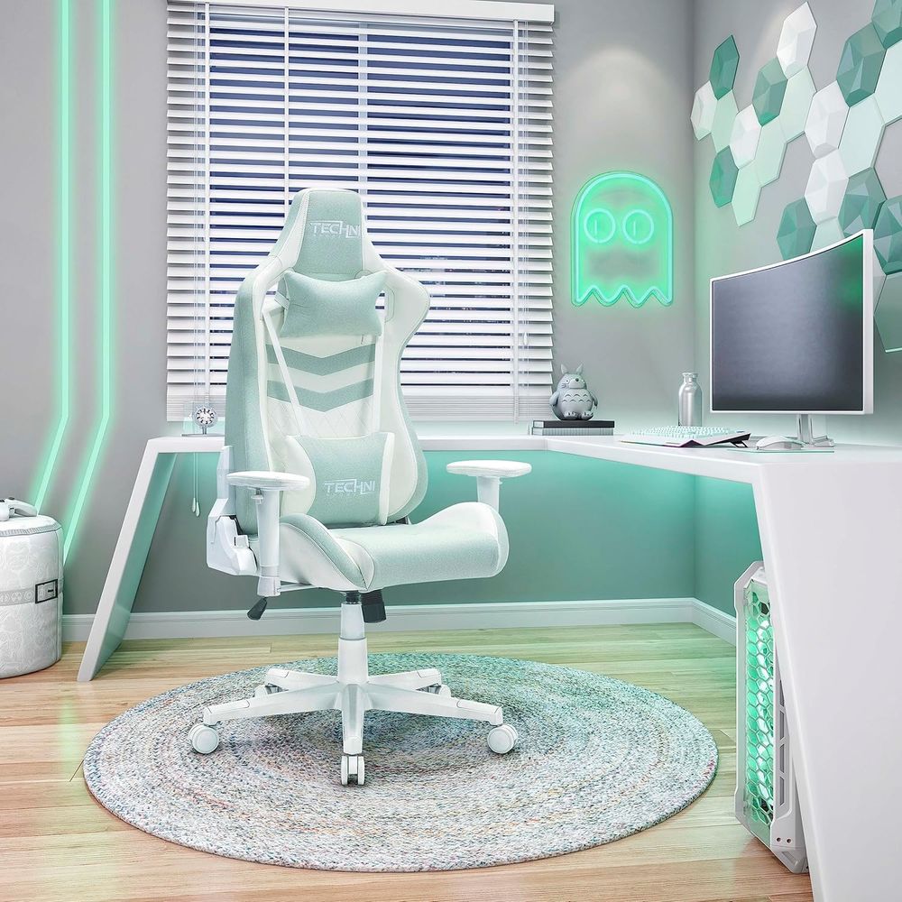 Pastel Green Multi-Layered Fab - Gaming & Esports District 评论和价格