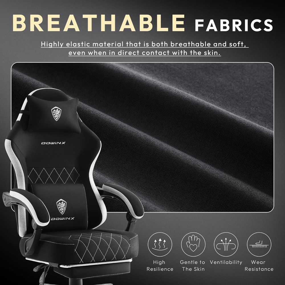 Ergonomic Breathable Fabric Ga - Gaming & Esports District 评论和价格