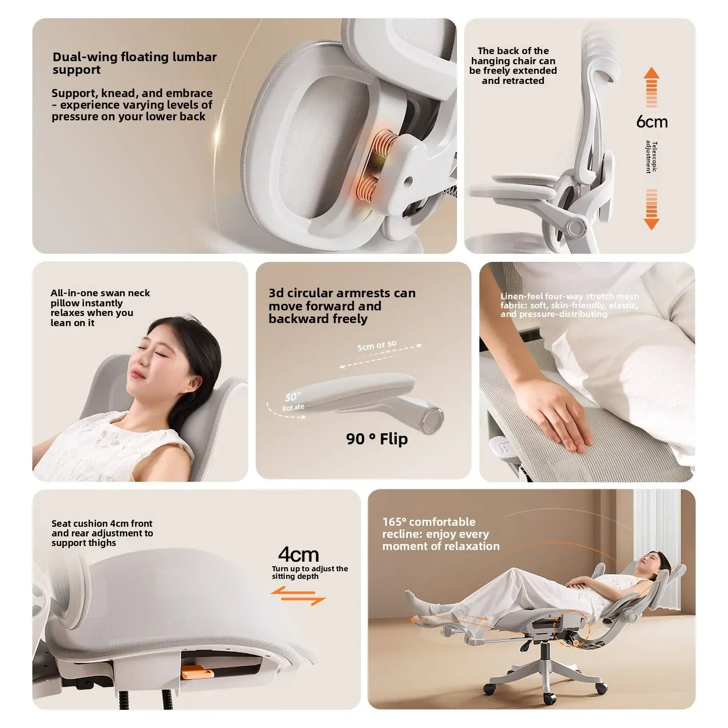 New Ergonomic chair Computer c - Esports & Gaming Optics Gmbh 评论和价格