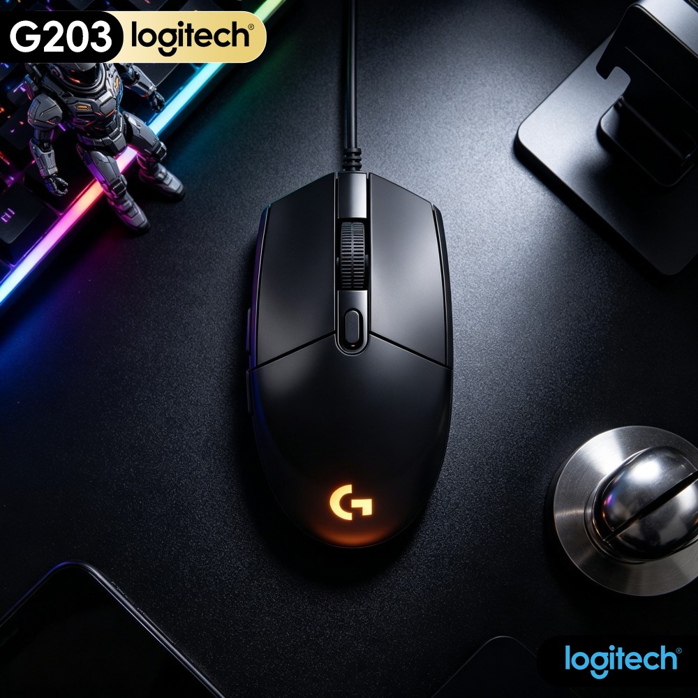 Logitech G203 Wired Gaming Mou - Logitech Mouse G203 评论和价格