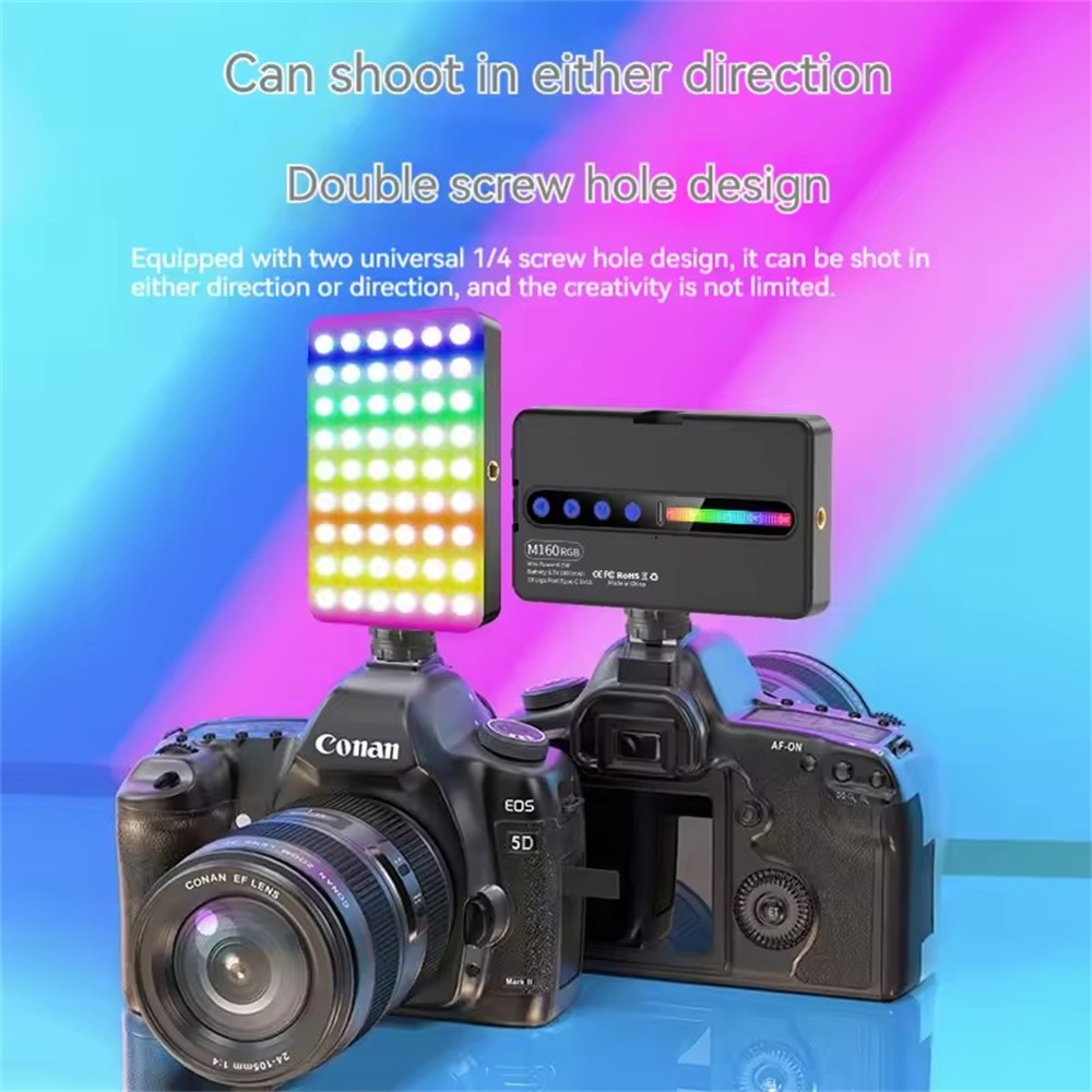 LED RGB Camera Light Full Colo - Webcam Ring Light 评论和价格