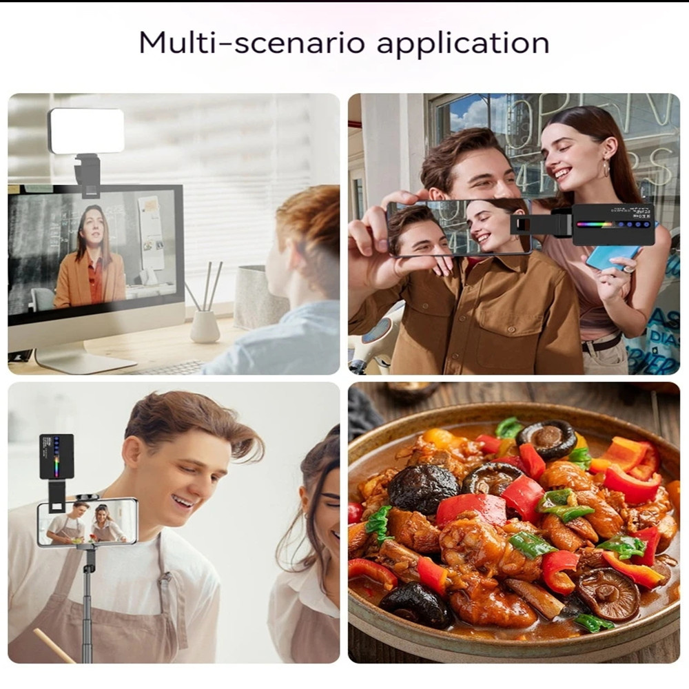 LED RGB Camera Light Full Colo - Webcam Ring Light 评论和价格
