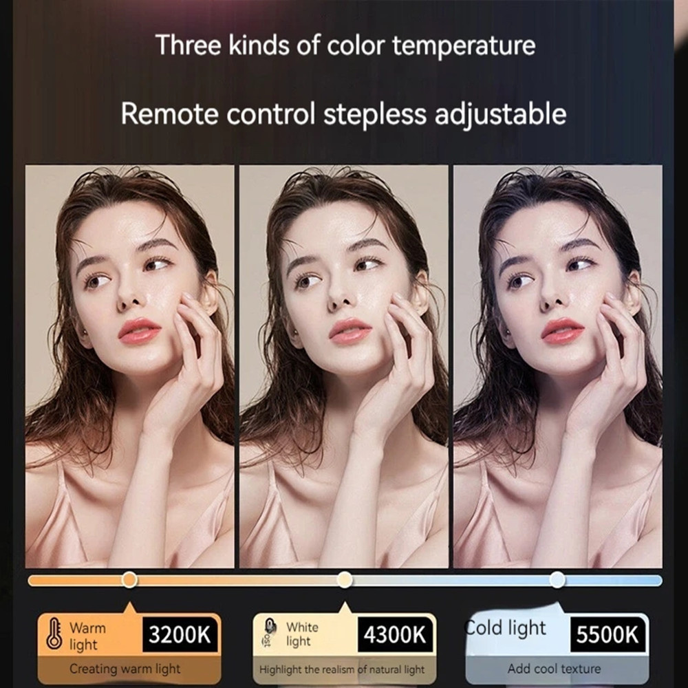 LED RGB Camera Light Full Colo - Webcam Ring Light 评论和价格