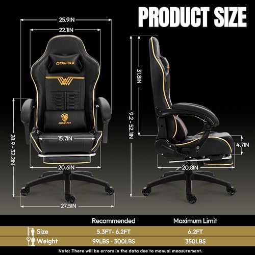 Big and Tall Gaming Chair, 350 - Gaming & Esports District 评论和价格