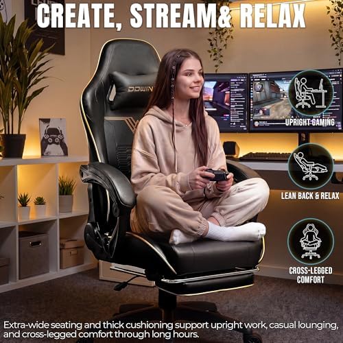 Big and Tall Gaming Chair, 350 - Gaming & Esports District 评论和价格
