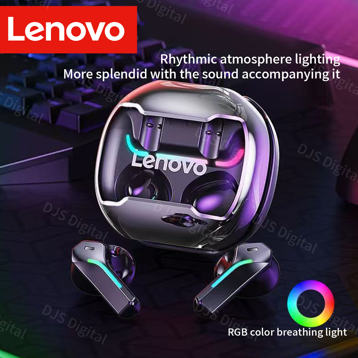 Lenovo TG101 Gaming Headset Bl - Esports Gaming Setup 评论和价格