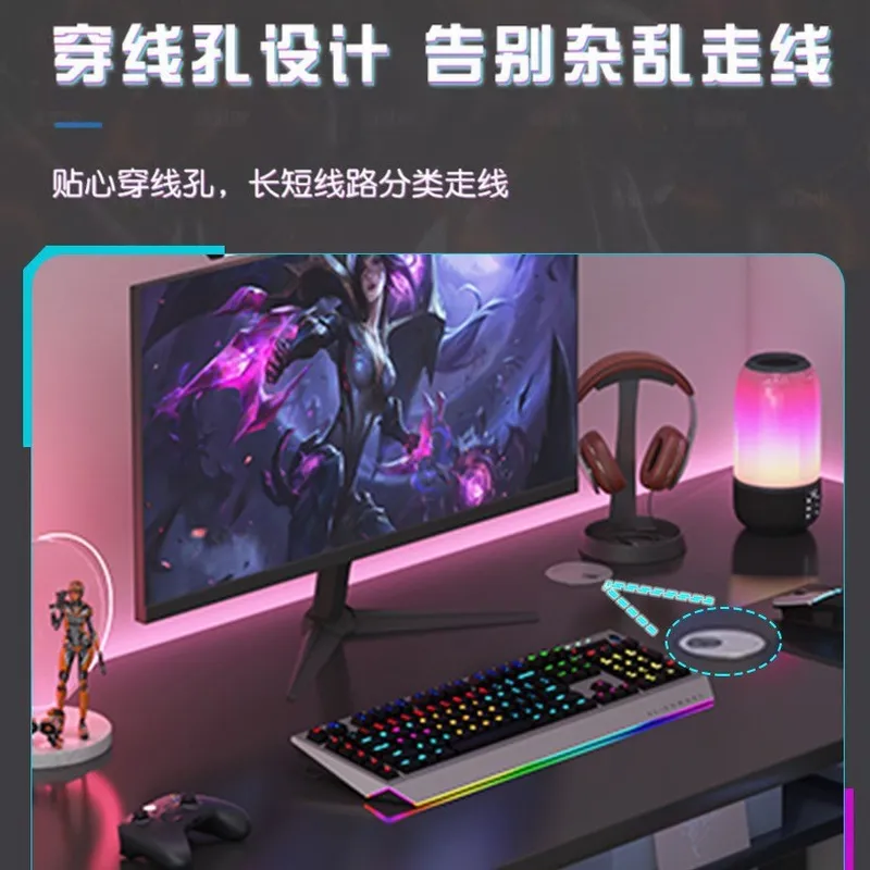 Simple Computer Desk for Home  - Esports Gaming Table 评论和价格