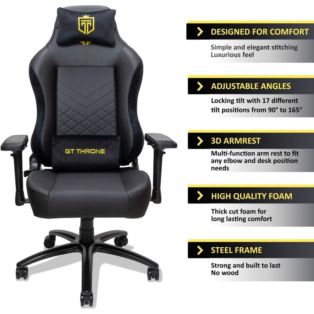 Ergonomic Reclining Gaming Cha - Gaming & Esports District 评论和价格