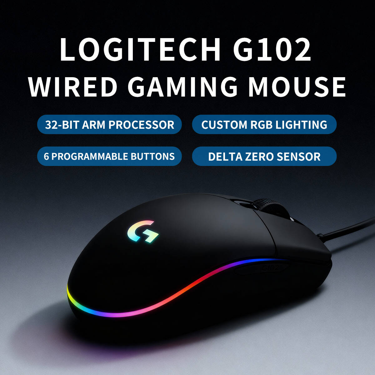 Logitech G102 Prodigy Gaming M - Logitech Mouse G203 评论和价格