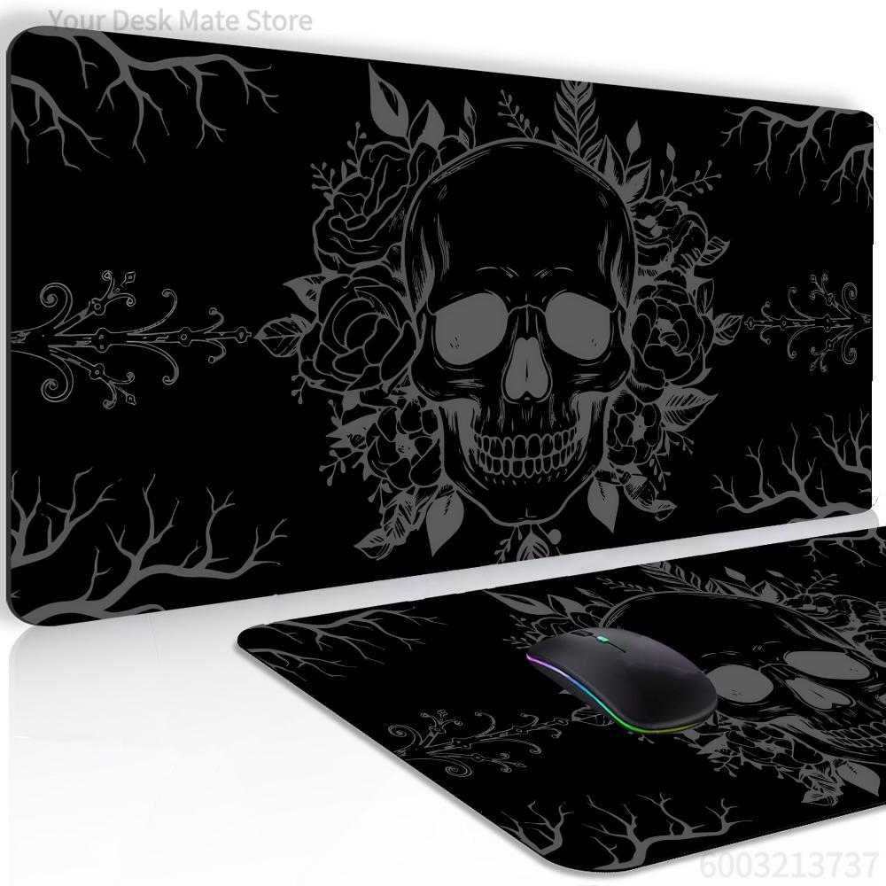Cool Black Skull Mouse Pad XXL - Esports Gaming Table 评论和价格