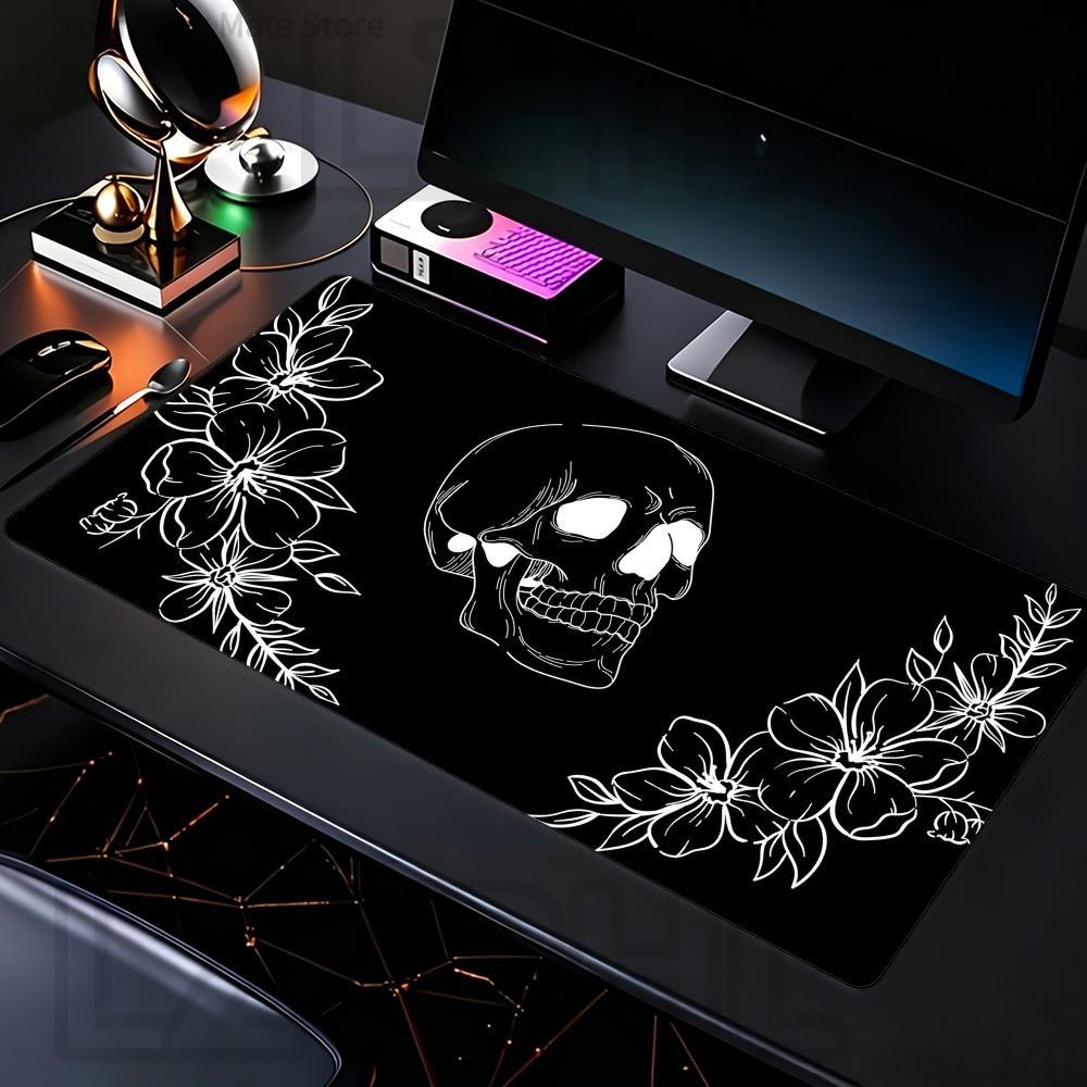 Cool Black Skull Mouse Pad XXL - Esports Gaming Table 评论和价格