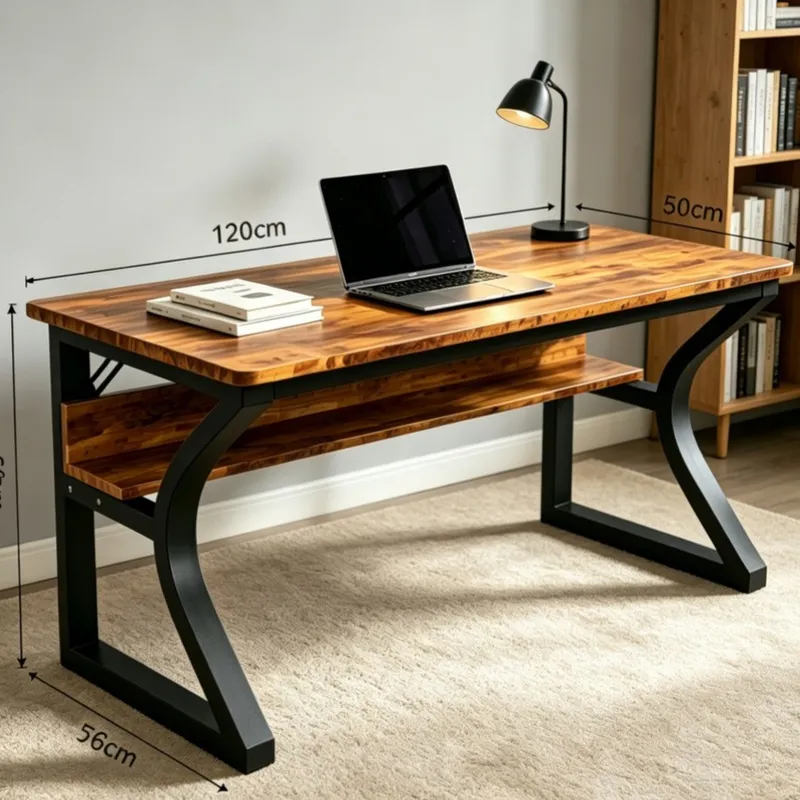 Retro Wrought Iron Computer De - Esports Gaming Table 评论和价格