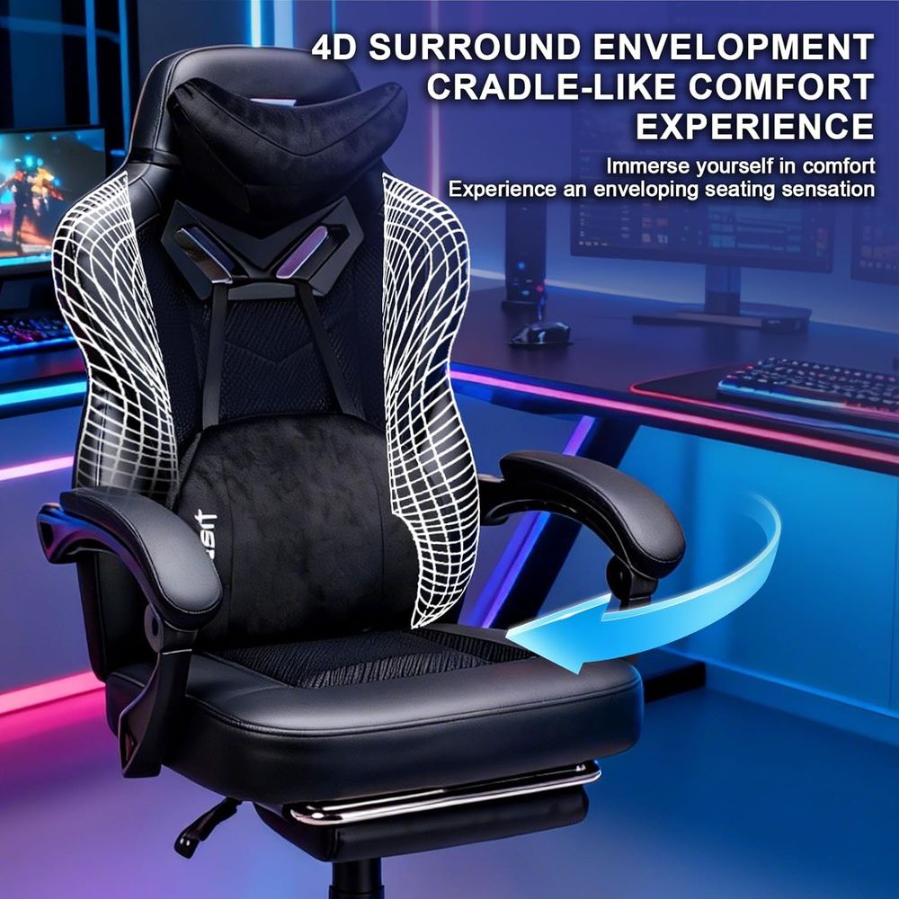Ergonomic Reclining Office Cha - Gaming & Esports District 评论和价格
