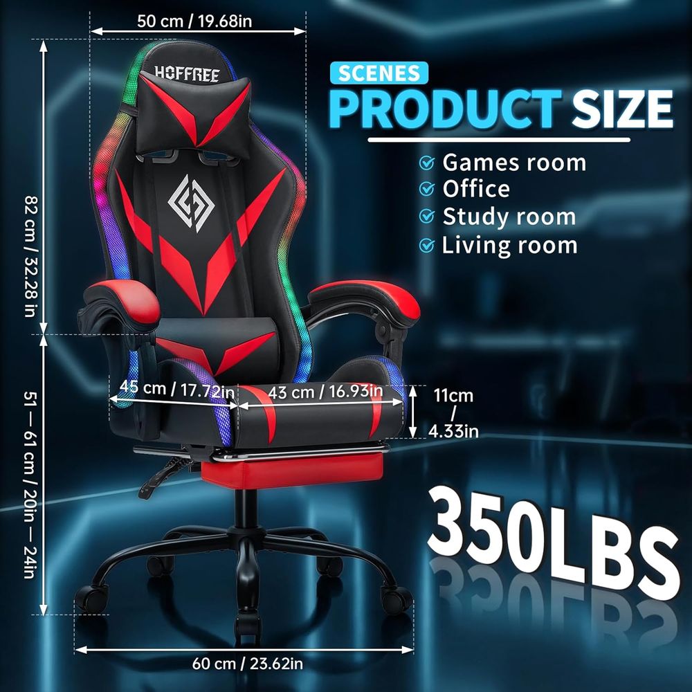 Ergonomic High-Back Gaming Cha - Gaming & Esports District 评论和价格