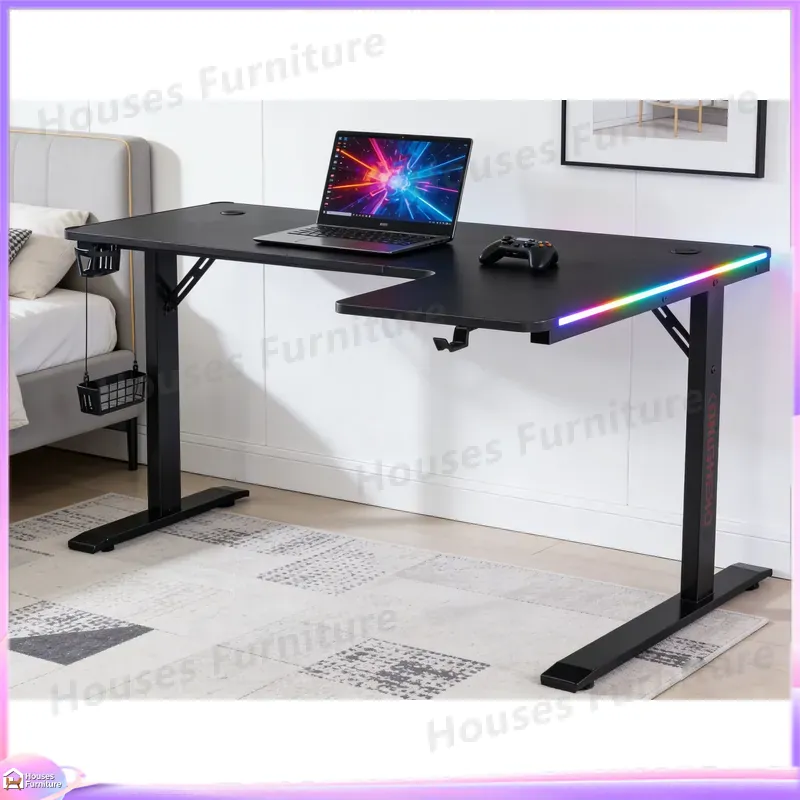 Large 160cm Gaming Desk with L - Esports Gaming Setup 评论和价格